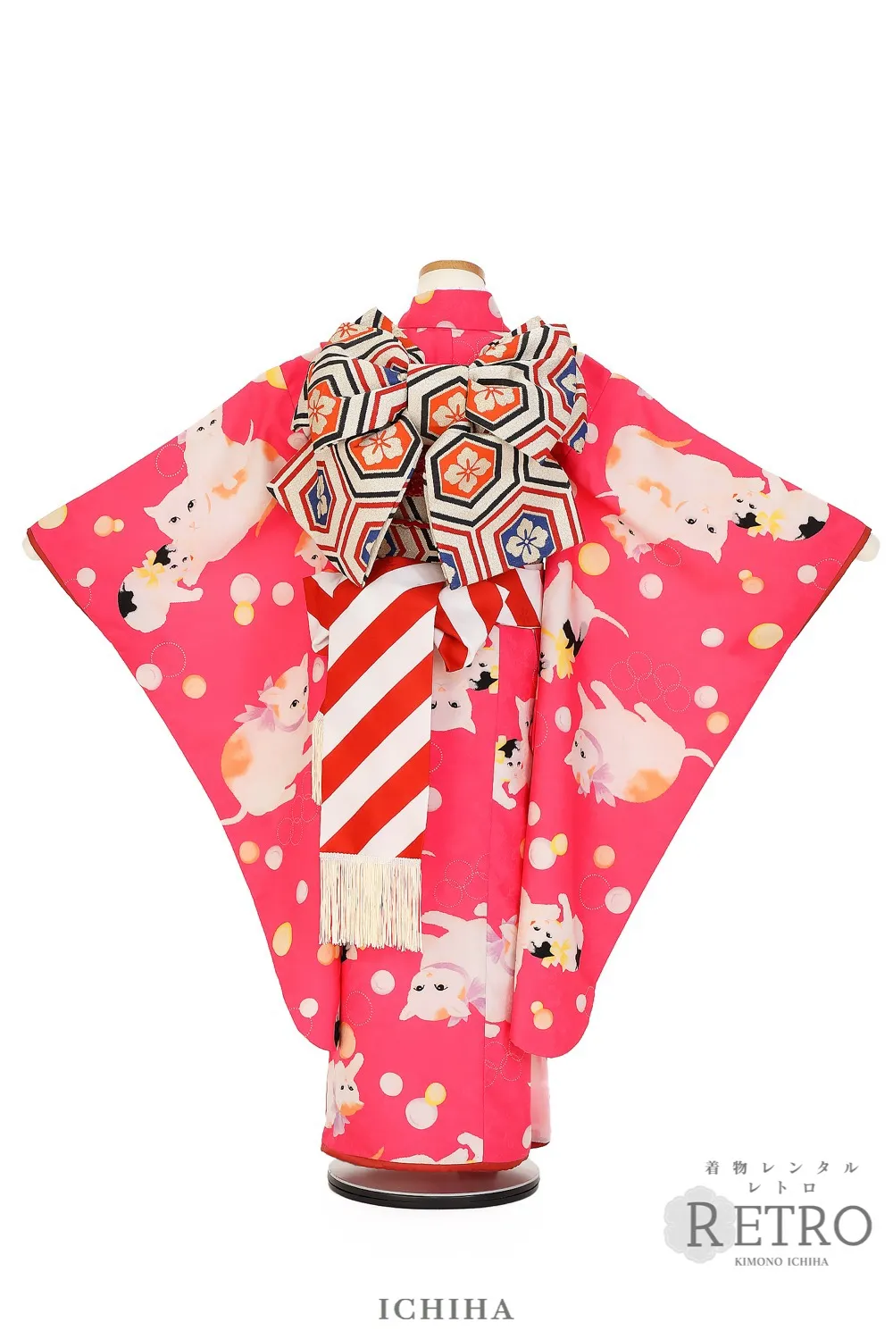 アンティーク着物調7歳七五三